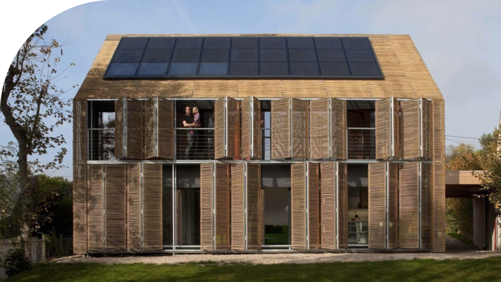 Integrated Solar Panels - Passive House Design