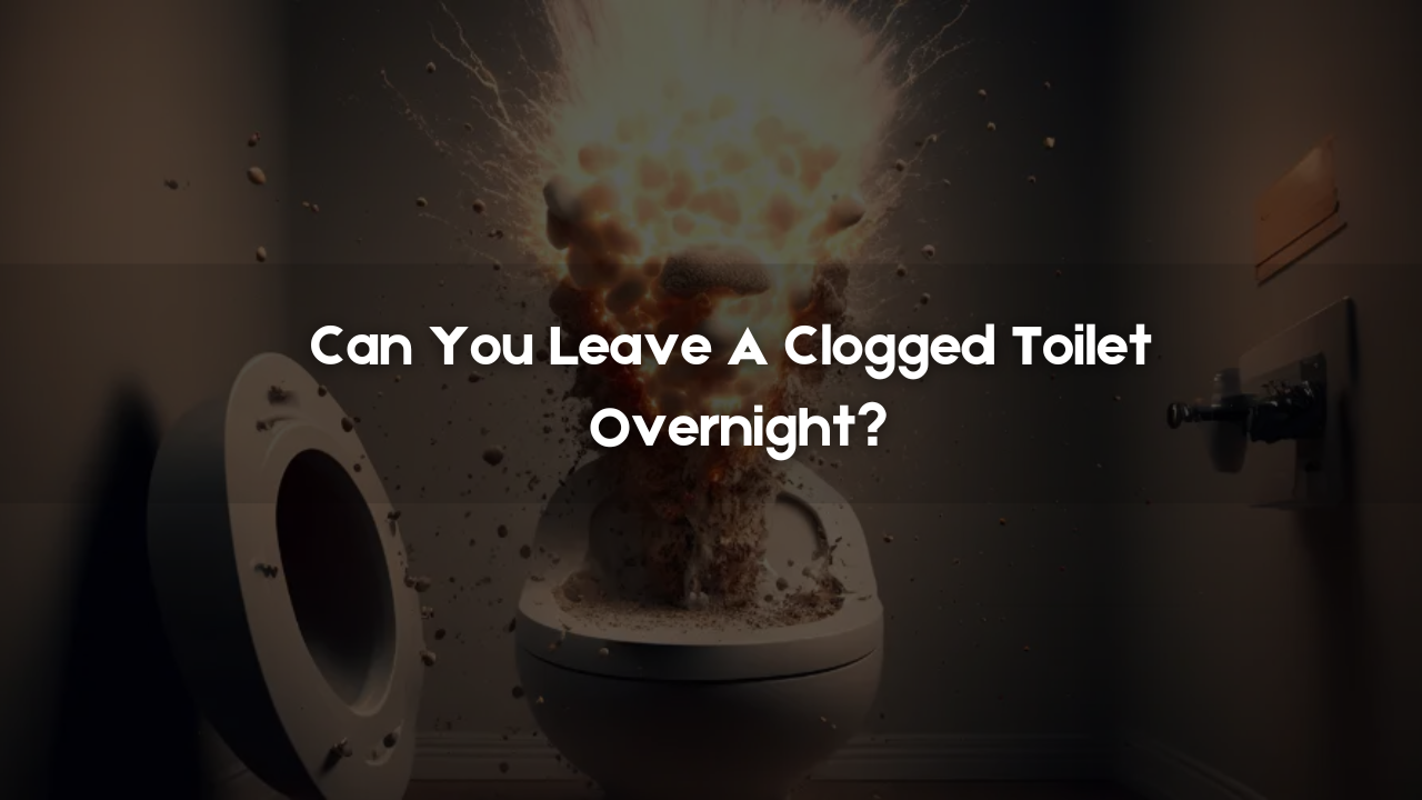 Can You Leave A Clogged Toilet Overnight
