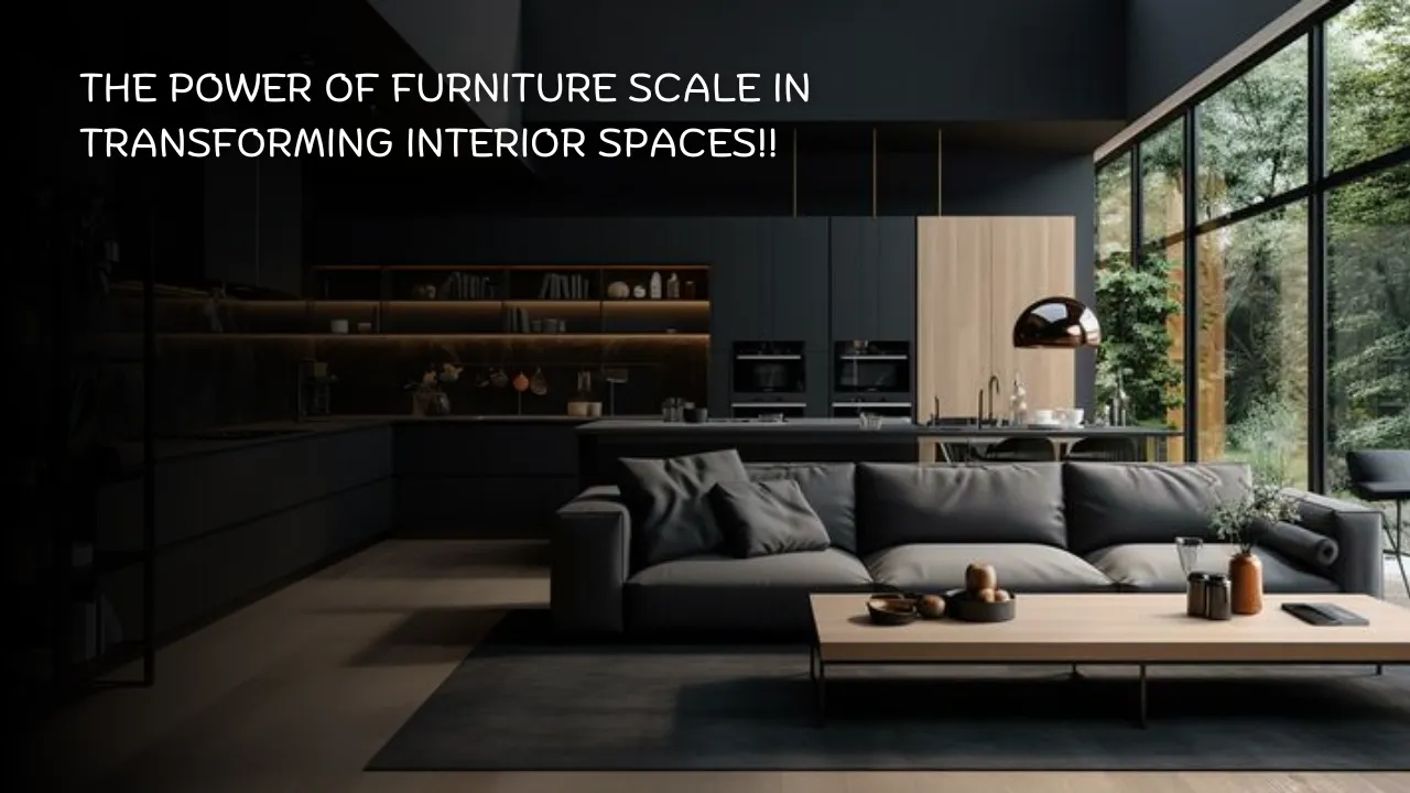 The Power of Furniture Scale in Transforming Interior Spaces!!