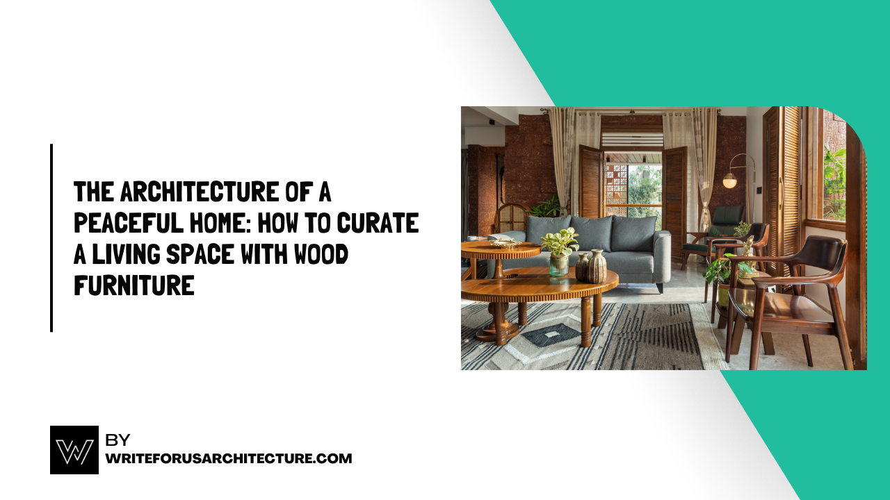 The Architecture of a Peaceful Home How to Curate a Living Space with Wood Furniture