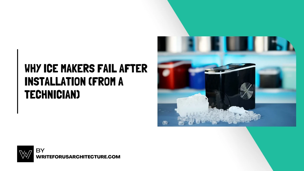 Why Ice Makers Fail After Installation (From a Technician)
