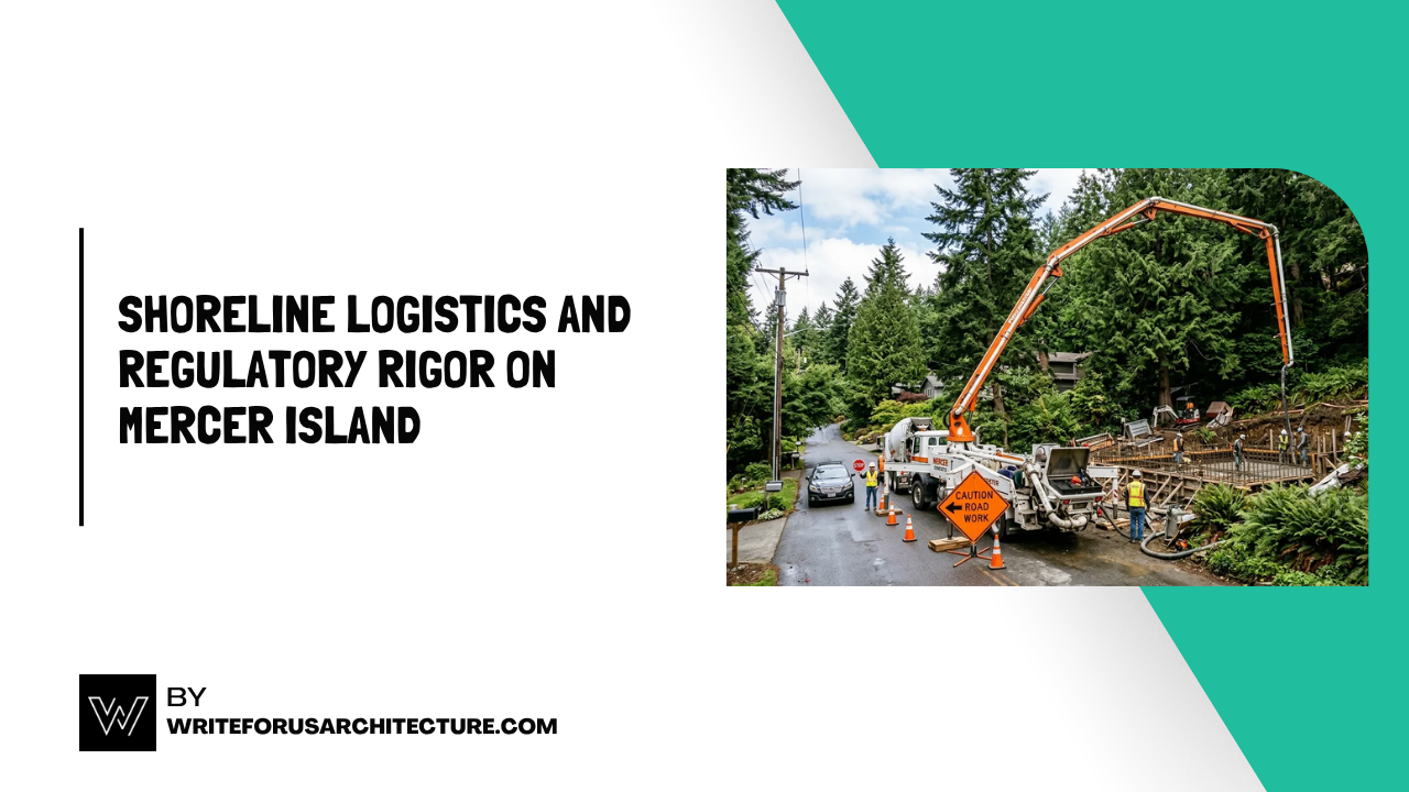 Shoreline Logistics and Regulatory Rigor on Mercer Island