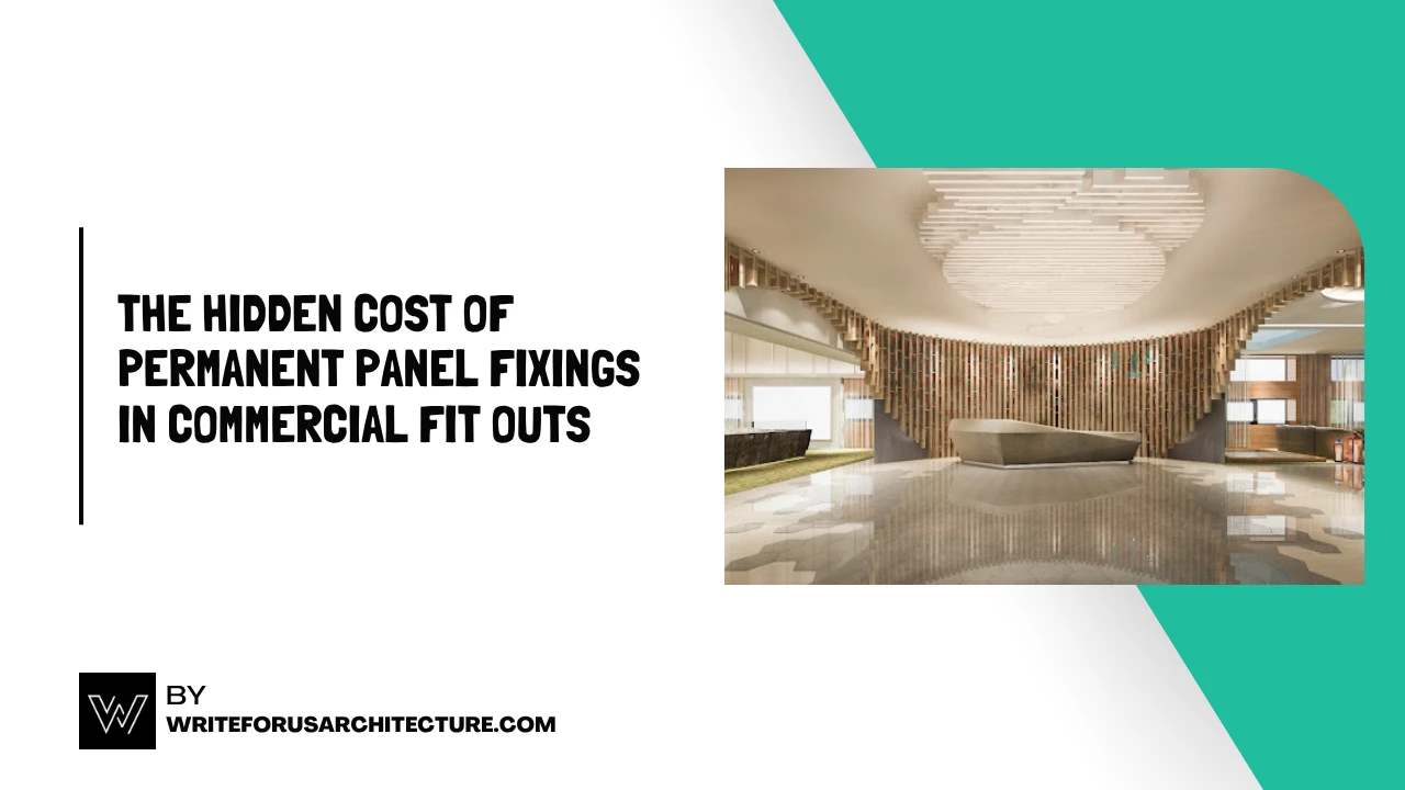 The Hidden Cost of Permanent Panel Fixings in Commercial Fit Outs